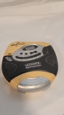 UltraSports Portable CD Player AM/FM Radio Digital Tuner Anti Skip Protection...